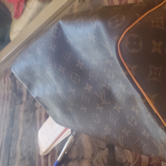 Lv 35 new trio Hp tote also crossberrry Ebene chain dust cover chain keys - Picture 5 of 16